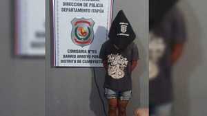 Cae peligroso motochorro que mantenía en zozobra a Arroyo Porá y alrededores