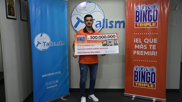 Compró tres cartones y aseguró el pozo de Telebingo Triple