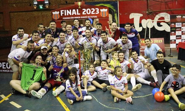 Red Blue es campeón en Minga Guazú