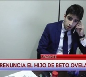 Alejandro Ovelar renuncia a su puesto de ordenanza - Paraguay.com