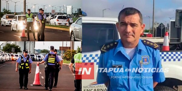 POLICÍA MUNICIPAL DE TRÁNSITO INTENSIFICARÁ CONTROLES EL FIN DE SEMANA EN ENCARNACIÓN - Itapúa Noticias