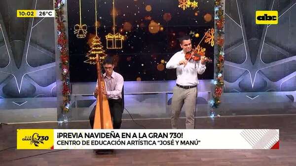 Video: Previa Navideña en A la gran 730 - ABC Noticias - ABC Color