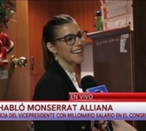 Montserrat Alliana no puede explicar sus funciones en Diputados - Paraguay.com
