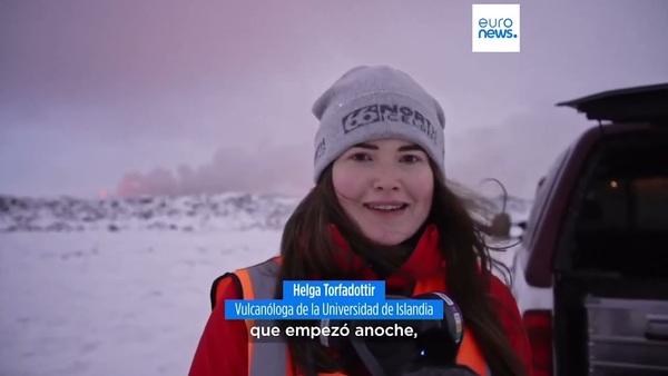 La lava sigue brotando en Islandia a pesar de la disminución de la actividad volcánica