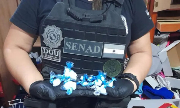 Una pizzería asuncena era una fachada para la venta de cocaína