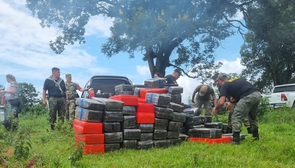 Incineran más de 2.700 kilos de marihuana en Curuguaty
