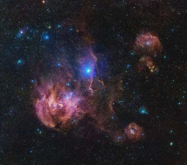 La Nebulosa del Pollo Corredor, al detalle en una nueva imagen de 1.500 millones de píxeles de ESO - Ciencia - ABC Color