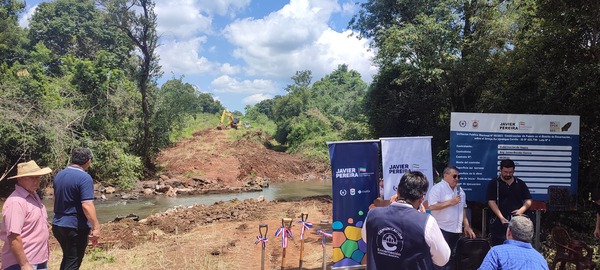 Inicia la construcción de un puente que unirá Cerrito y Kurusu Esteban en Encarnación
