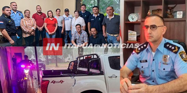 ENTREGARON UNA MOTOPATRULLA A LA COMISARÍA 90° DEL DISTRITO DE NATALIO - Itapúa Noticias