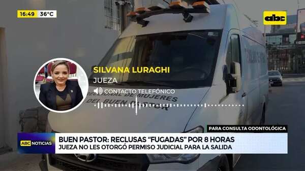 Buen Pastor: reclusas ‘’fugadas’' por 8 horas  - ABC Noticias - ABC Color