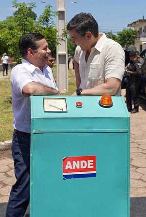 ANDE habilita en Alberdi dos líneas de Media Tensión