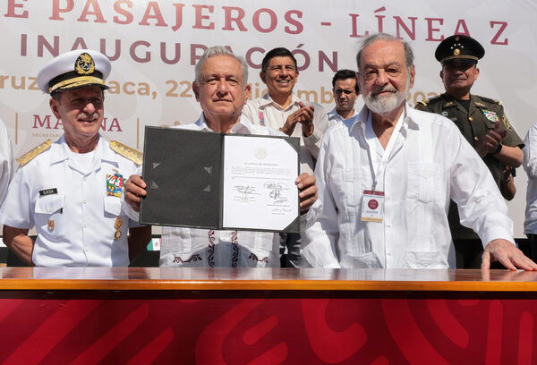 México firma acuerdos con Portugal y una empresa de Dinamarca sobre el tren interoceánico - MarketData