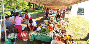 FERIA DE PRODUCTORES Y ARTESANOS ES TODO UN ÉXITO EN EL DISTRITO DE CAMBYRETÁ - Itapúa Noticias
