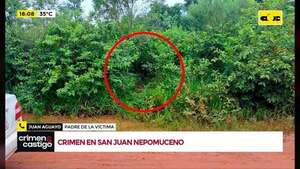 Crimen en San Juan Nepomuceno: el padre de la víctima da su versión - Crimen y castigo - ABC Color