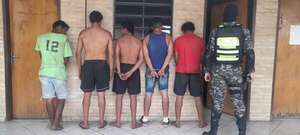 Policía detiene a seis personas por dos casos de hurto agravado - Policiales - ABC Color