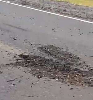 MOPC verificará todos los lotes de la Transchaco tras aparición de baches - Economía - ABC Color