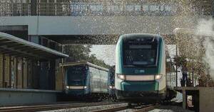 La Nación / Inaugura el tren para ser alternativa al canal de Panamá