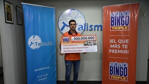Compró tres cartones y aseguró el pozo de Telebingo Triple