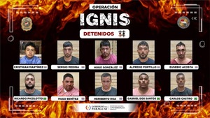 Operativo Ignis: Prisión preventiva para los 10 detenidos - Megacadena - Diario Digital