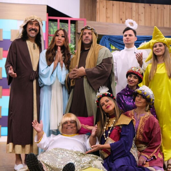 ¡Conductores protagonizaron pesebre viviente en Será Un Gran Día! - trece