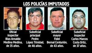 Imputan a policías de Antinarcóticos y ordenan detención de supuestas víctimas - Policiales - ABC Color