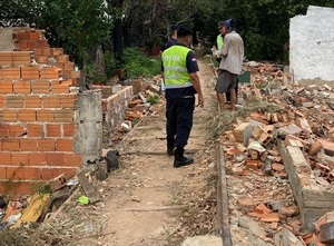 Intentan nueva ocupación en franja de dominio del tren de cercanías