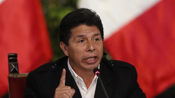 Juzgado confirmó prisión preventiva contra Pedro Castillo por intento de golpe