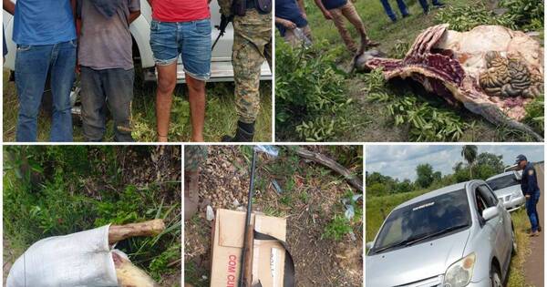 La Nación / Policía de Concepción reporta un fallecido y tres detenidos tras enfrentamiento con abigeos
