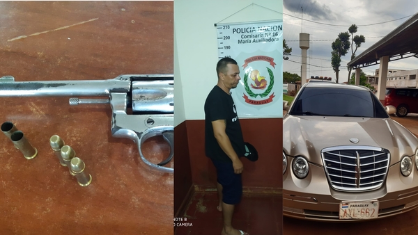 Detienen a brasileño armado en Tomás Romero Pereira