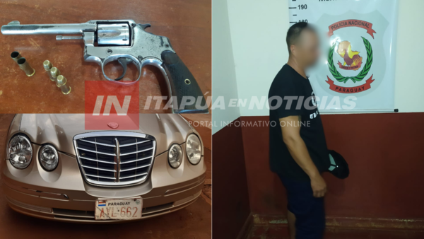 POR PERTURBACIÓN A LA PAZ PÚBLICA SUJETO FUE APREHENDIDO EN TOMÁS R. PEREIRA - Itapúa Noticias
