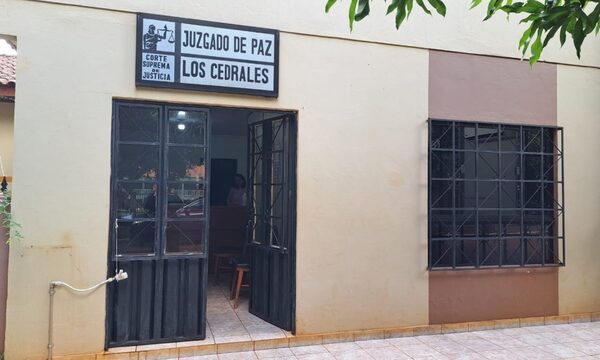 Cedrales ya posee inmueble para local propio de Juzgado de Paz