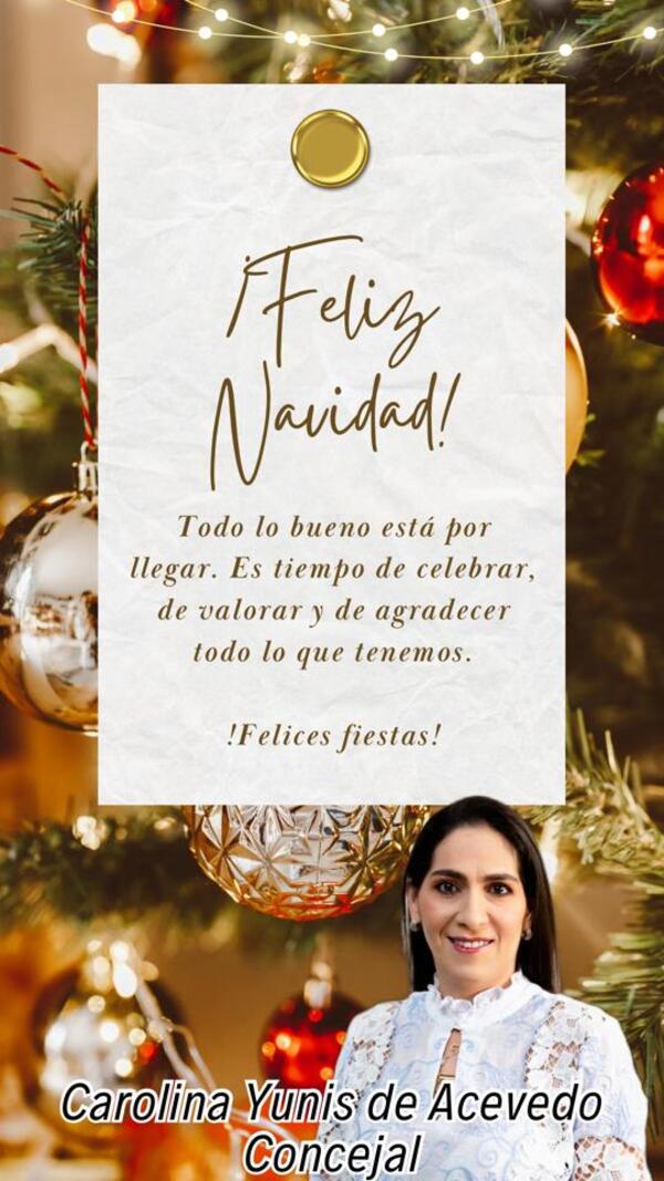 El verdadero regalo de esta Navidad es el poder estar todos juntos en familia ¡Feliz Navidad!