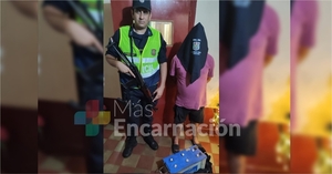 Sorprenden a hombre sup. hurtando la batería de un camión en el barrio Ciudad Nueva de Encarnación