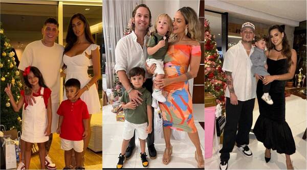 [GALERÍA] ¡Chin, chin! Así brindaron los famosos por Navidad