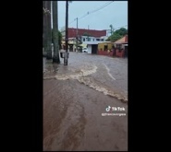 Raudales aparecen durante lluviosa Navidad - Paraguay.com