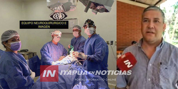 EN EL HOSPITAL REGIONAL SE REALIZÓ EL PRIMER DRENAJE DE ABSCESO CEREBRAL GUIADO POR ULTRASONIDO - Itapúa Noticias