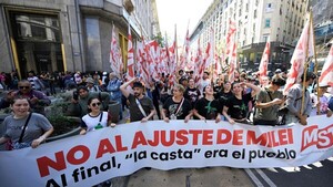 Javier Milei tacha a oposición de "corruptos" y "sádicos" al defender su reforma estatal