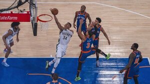 Los Knicks se dan un homenaje por Navidad