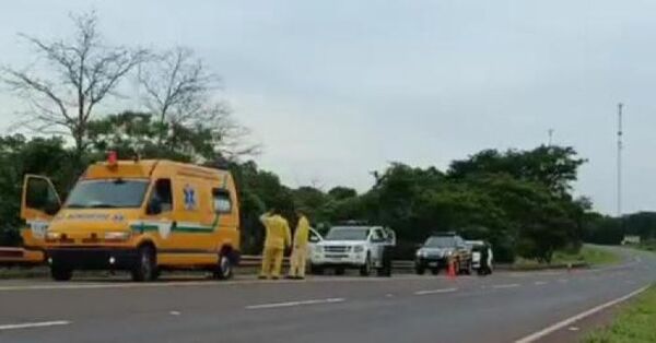 Cerro Corá: Motociclista pierde el control y fallece luego de caer al costado de la ruta PY05