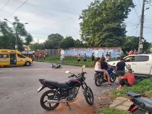 Choque de motos deja un fallecido en Ñemby - Policiales - ABC Color