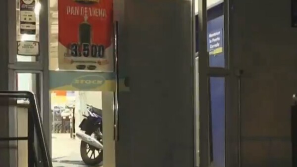 En Navidad intentan robar la caja fuerte de un supermercado en Fernando de la Mora