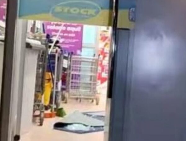 Intentan robar una caja fuerte de un supermercado en Fernando de la Mora · Radio Monumental 1080 AM