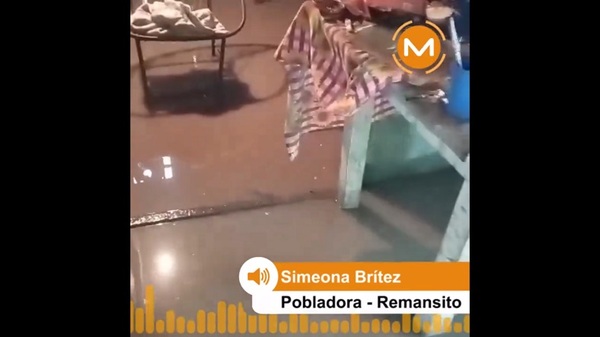 Pobladores de Remansito fustigan a políticos por inundaciones en la zona - Noticias Paraguay