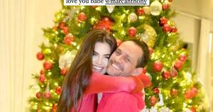 La Nación / ¡A los mimos! Nadia y Marc se mostraron enamorados en Navidad