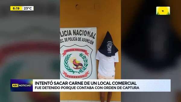 Video: Intentó sacar carne de Biggie entre ropas - ABC Noticias - ABC Color
