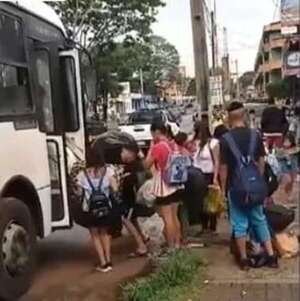 Nativos fueron trasladados a sus comunidades: gran cantidad de menores de edad entre ellos - Nacionales - ABC Color