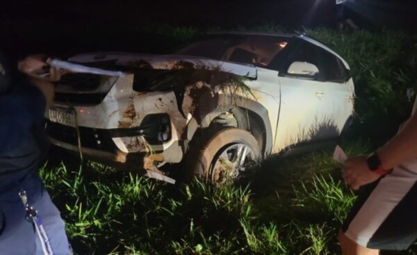 Mujer y su hija salen casi ilesas de accidente de tránsito
