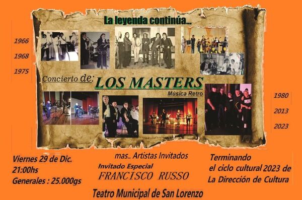Esta semana en "El Paseo de Luces": "Noche Paraguaya", "Ykua Pa’i Canta" y Los Masters - San Lorenzo Hoy