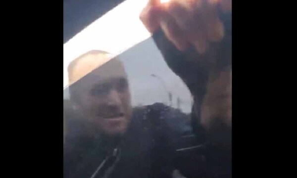 Hombre atacó a una pareja e intentó ingresar a su auto en movimiento – Prensa 5