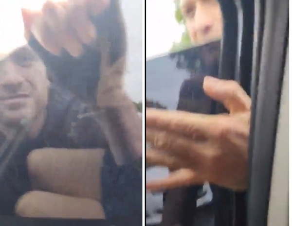 Susto en Luque: hombre descontrolado ataca a pareja en plena Autopista - ADN Digital